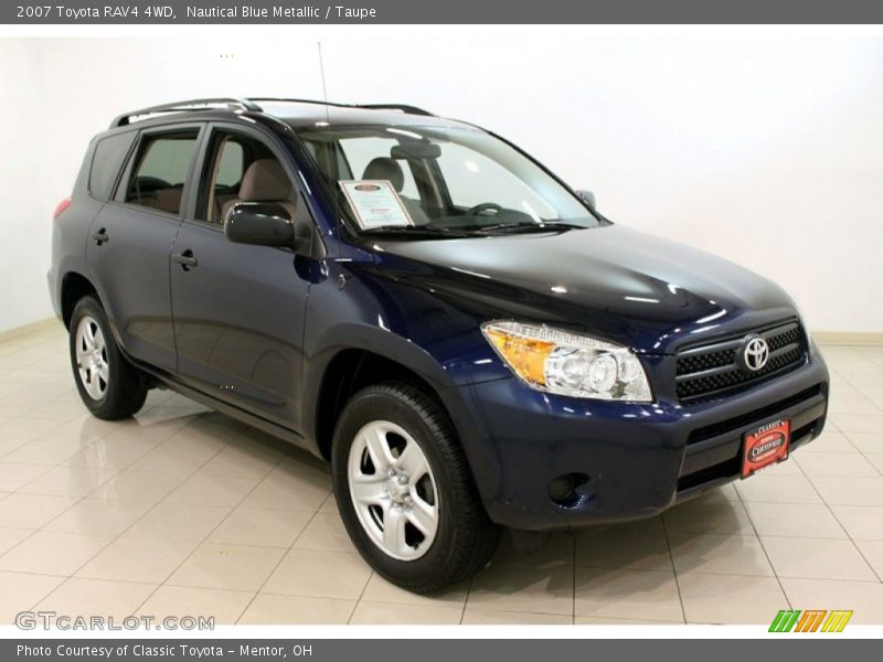 Nautical Blue Metallic / Taupe 2007 Toyota RAV4 4WD