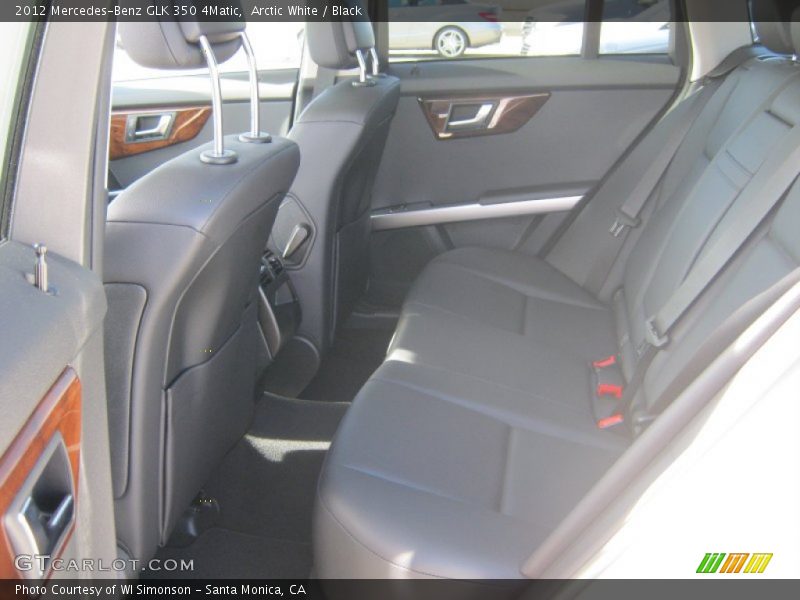Arctic White / Black 2012 Mercedes-Benz GLK 350 4Matic