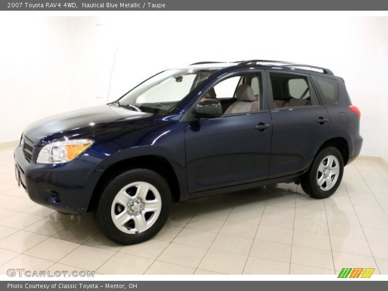 Nautical Blue Metallic / Taupe 2007 Toyota RAV4 4WD