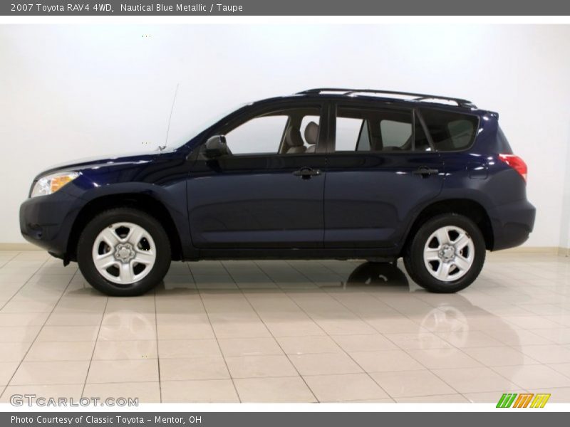 Nautical Blue Metallic / Taupe 2007 Toyota RAV4 4WD