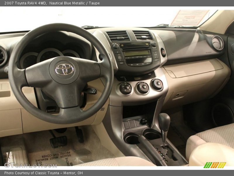 Nautical Blue Metallic / Taupe 2007 Toyota RAV4 4WD