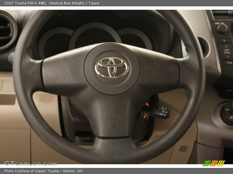 Nautical Blue Metallic / Taupe 2007 Toyota RAV4 4WD