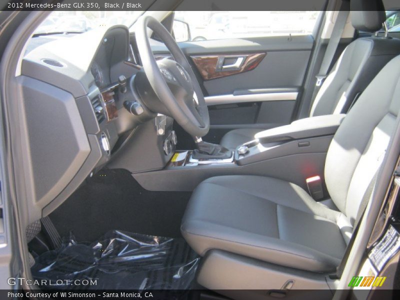 Black / Black 2012 Mercedes-Benz GLK 350