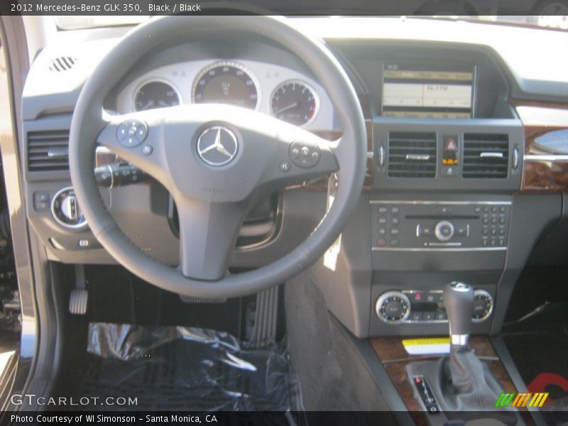 Black / Black 2012 Mercedes-Benz GLK 350