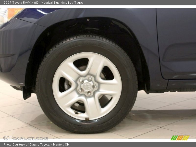 Nautical Blue Metallic / Taupe 2007 Toyota RAV4 4WD