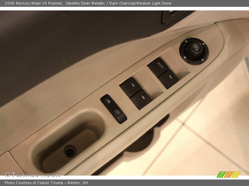 Satellite Silver Metallic / Dark Charcoal/Medium Light Stone 2006 Mercury Milan V6 Premier