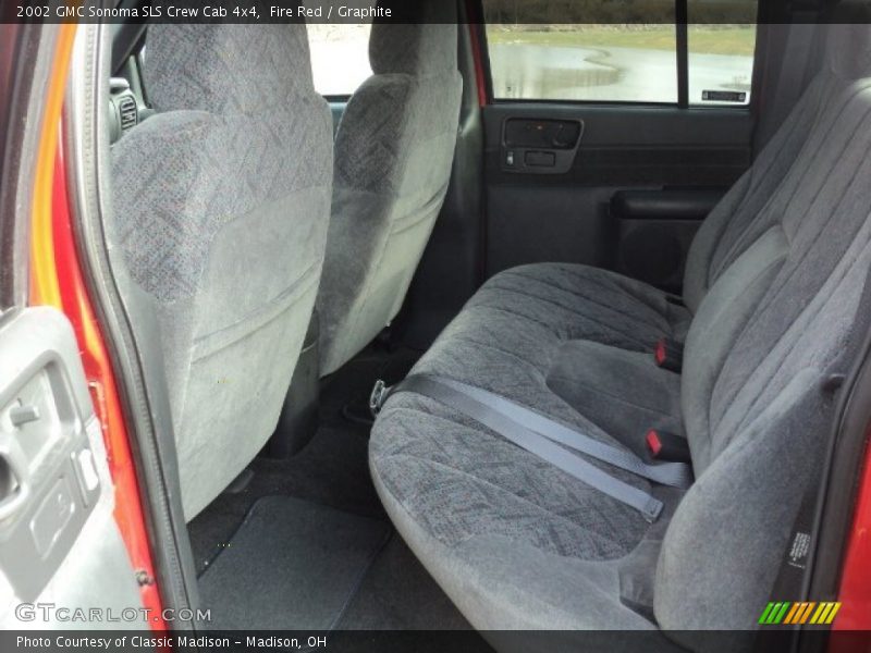 Fire Red / Graphite 2002 GMC Sonoma SLS Crew Cab 4x4
