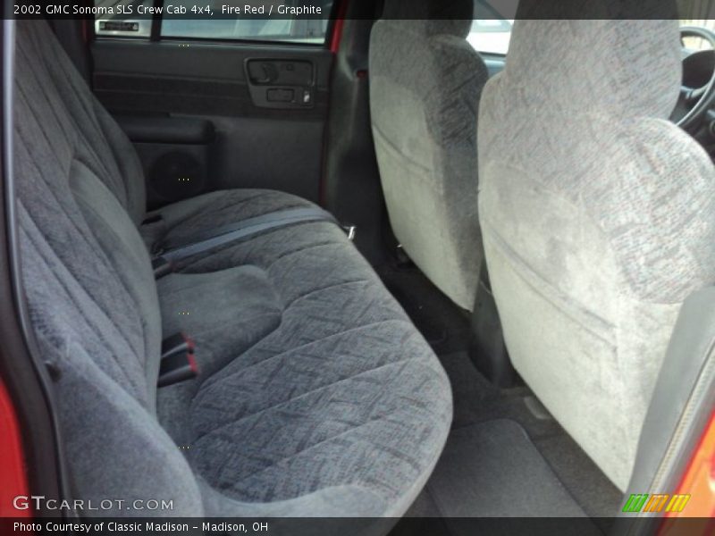Fire Red / Graphite 2002 GMC Sonoma SLS Crew Cab 4x4