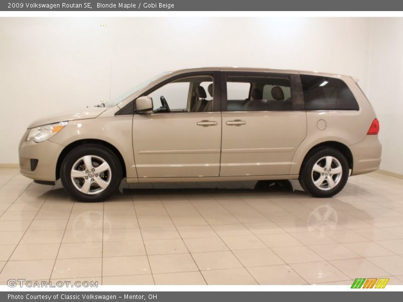 Blonde Maple / Gobi Beige 2009 Volkswagen Routan SE