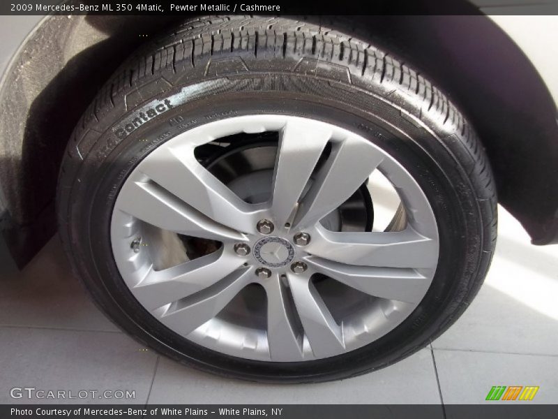 Pewter Metallic / Cashmere 2009 Mercedes-Benz ML 350 4Matic