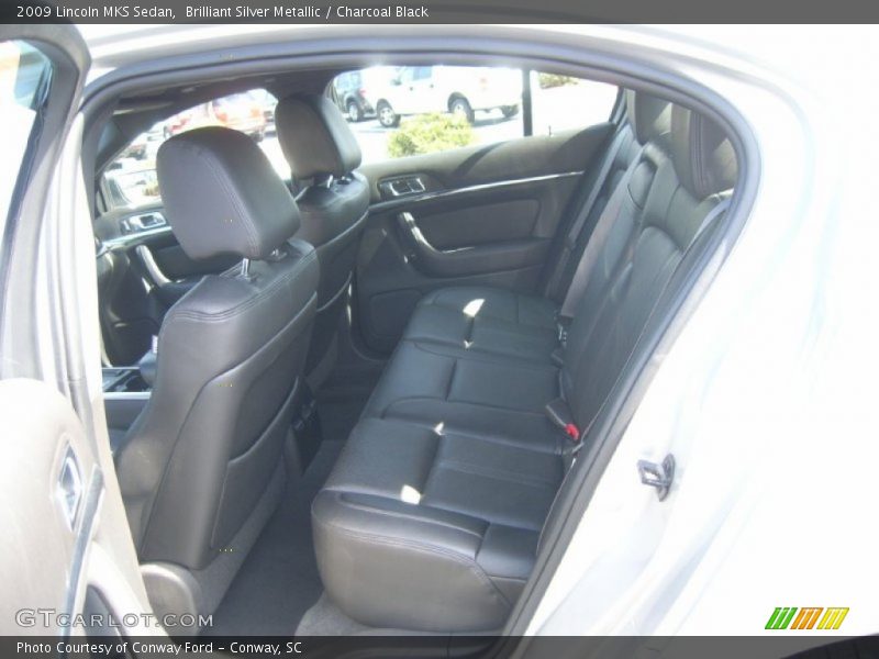 Brilliant Silver Metallic / Charcoal Black 2009 Lincoln MKS Sedan