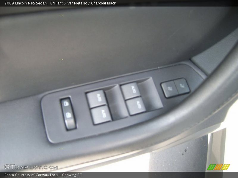 Brilliant Silver Metallic / Charcoal Black 2009 Lincoln MKS Sedan