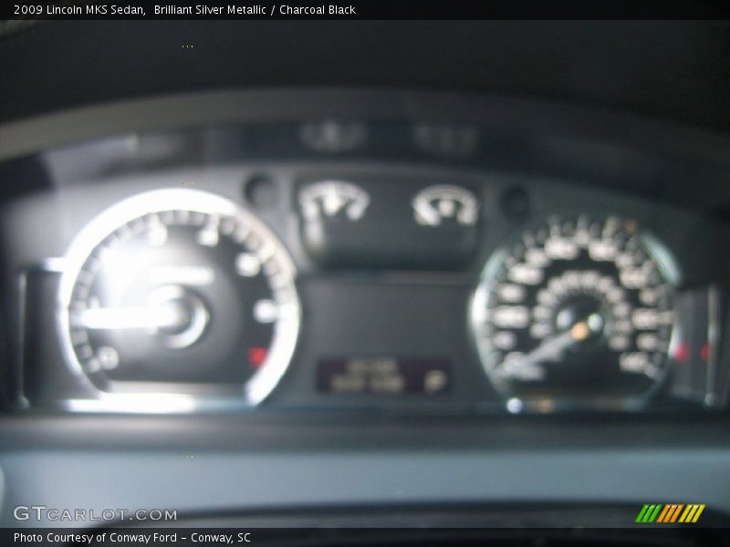 Brilliant Silver Metallic / Charcoal Black 2009 Lincoln MKS Sedan