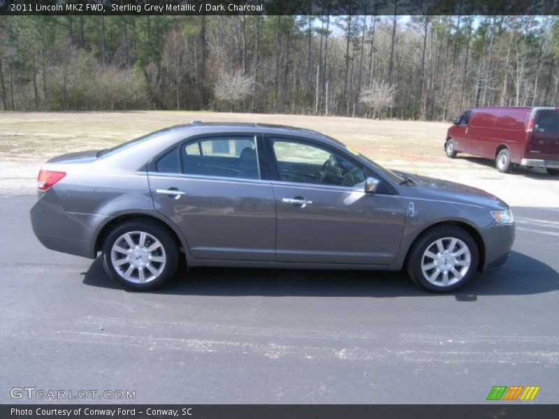 Sterling Grey Metallic / Dark Charcoal 2011 Lincoln MKZ FWD