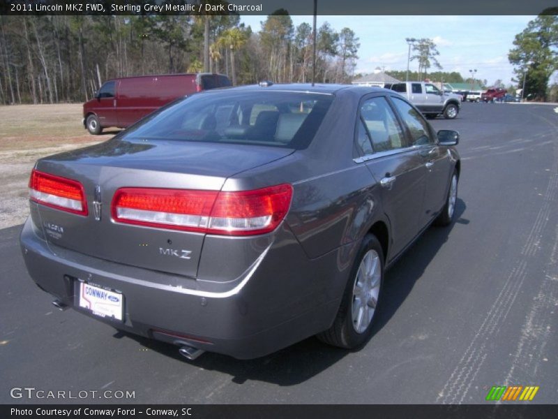 Sterling Grey Metallic / Dark Charcoal 2011 Lincoln MKZ FWD