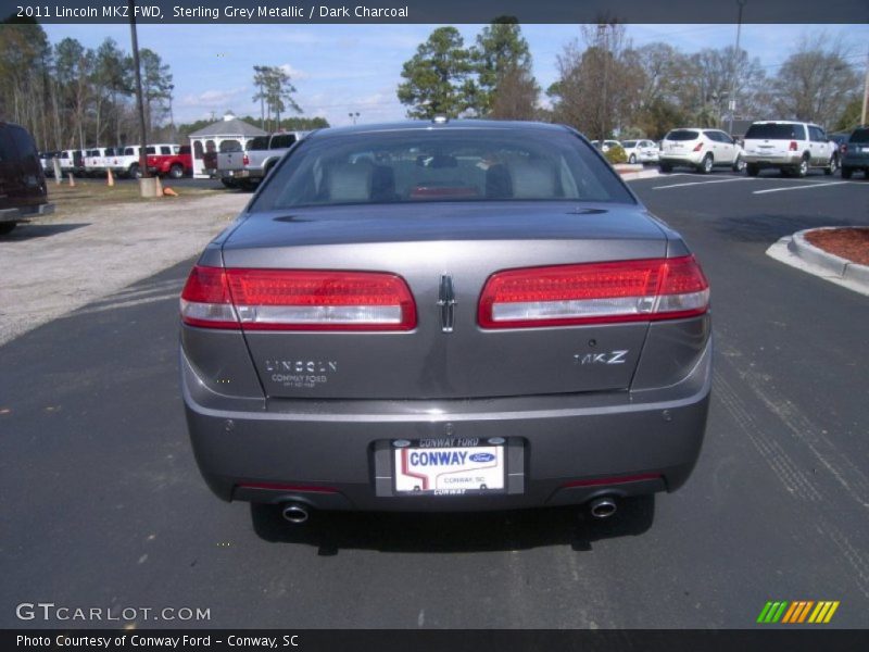 Sterling Grey Metallic / Dark Charcoal 2011 Lincoln MKZ FWD