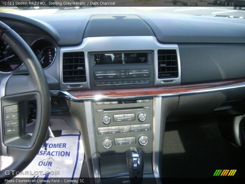 Sterling Grey Metallic / Dark Charcoal 2011 Lincoln MKZ FWD