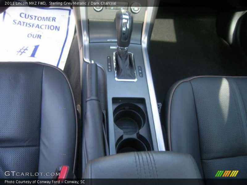 Sterling Grey Metallic / Dark Charcoal 2011 Lincoln MKZ FWD