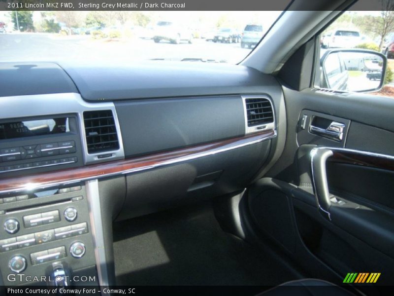 Sterling Grey Metallic / Dark Charcoal 2011 Lincoln MKZ FWD