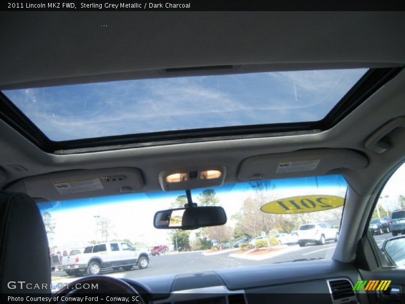Sterling Grey Metallic / Dark Charcoal 2011 Lincoln MKZ FWD