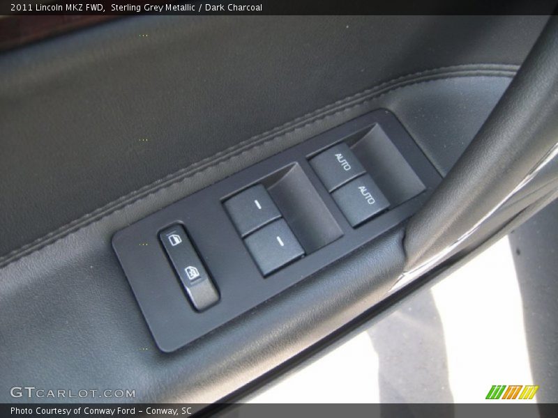 Sterling Grey Metallic / Dark Charcoal 2011 Lincoln MKZ FWD
