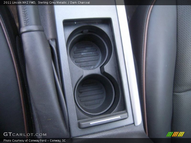 Sterling Grey Metallic / Dark Charcoal 2011 Lincoln MKZ FWD