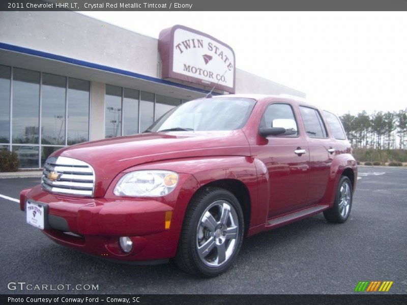 Crystal Red Metallic Tintcoat / Ebony 2011 Chevrolet HHR LT