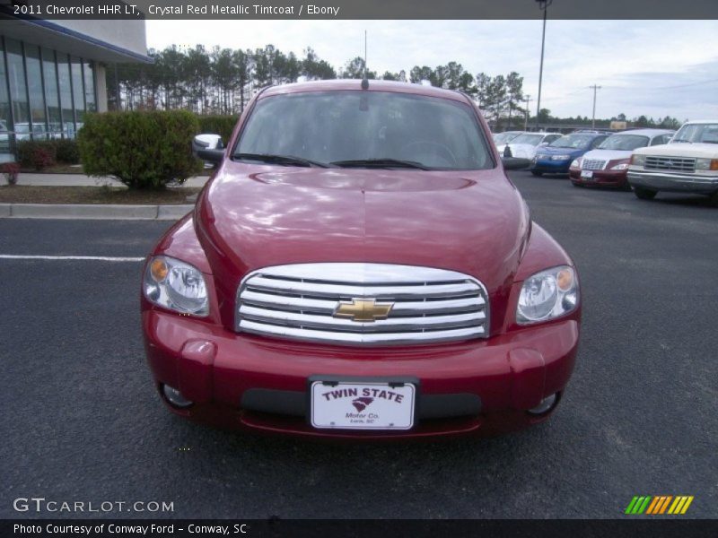 Crystal Red Metallic Tintcoat / Ebony 2011 Chevrolet HHR LT