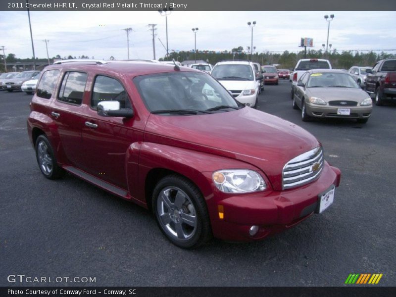 Crystal Red Metallic Tintcoat / Ebony 2011 Chevrolet HHR LT