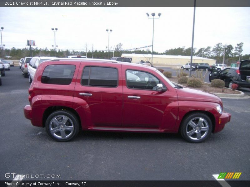 Crystal Red Metallic Tintcoat / Ebony 2011 Chevrolet HHR LT