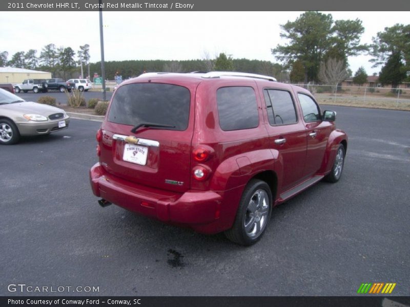 Crystal Red Metallic Tintcoat / Ebony 2011 Chevrolet HHR LT