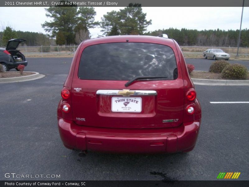 Crystal Red Metallic Tintcoat / Ebony 2011 Chevrolet HHR LT