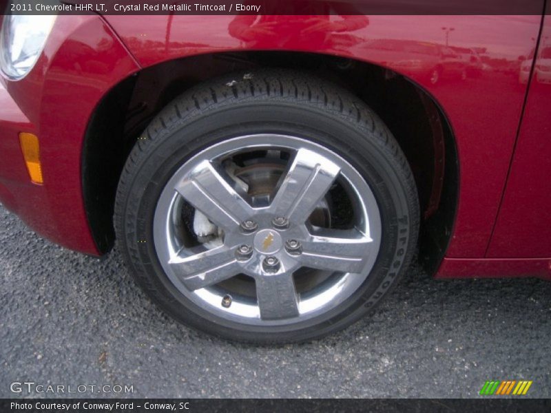 Crystal Red Metallic Tintcoat / Ebony 2011 Chevrolet HHR LT