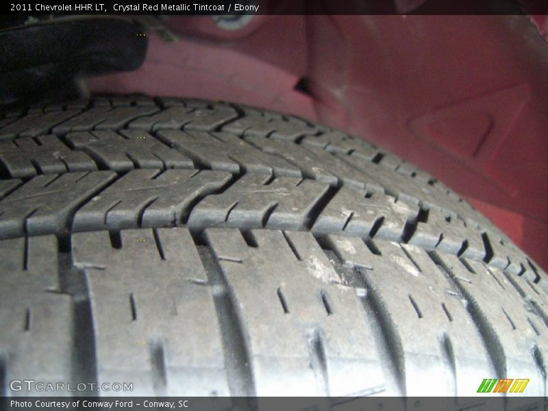 Crystal Red Metallic Tintcoat / Ebony 2011 Chevrolet HHR LT