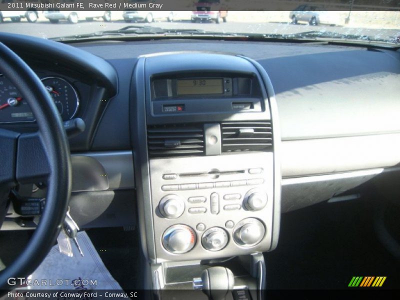 Rave Red / Medium Gray 2011 Mitsubishi Galant FE