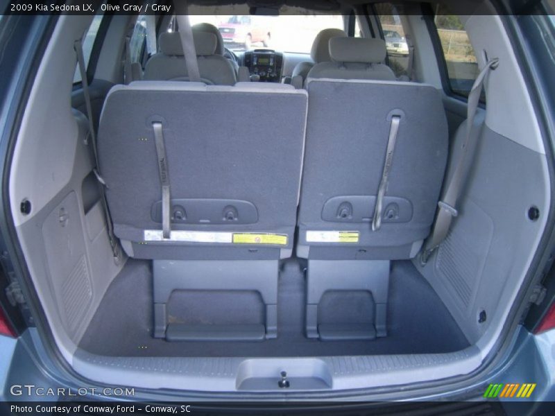 Olive Gray / Gray 2009 Kia Sedona LX