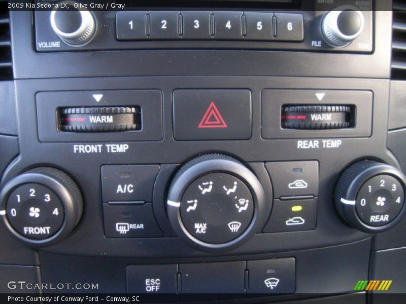 Olive Gray / Gray 2009 Kia Sedona LX