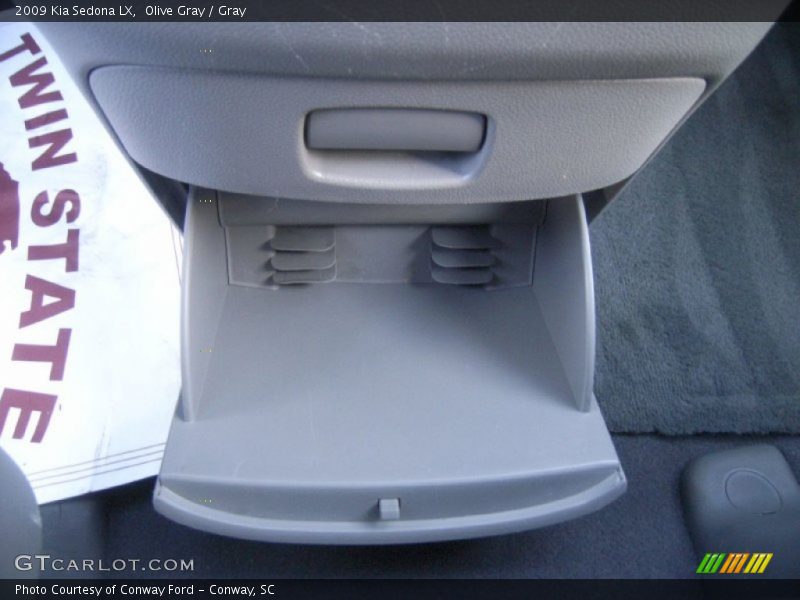 Olive Gray / Gray 2009 Kia Sedona LX