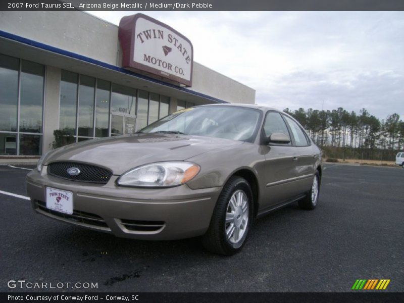 Arizona Beige Metallic / Medium/Dark Pebble 2007 Ford Taurus SEL