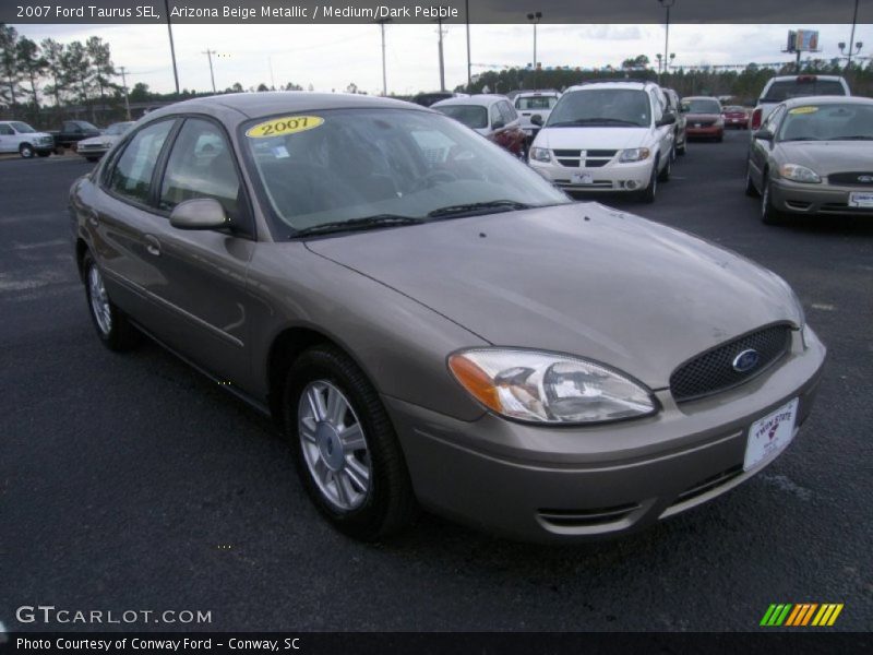 Arizona Beige Metallic / Medium/Dark Pebble 2007 Ford Taurus SEL