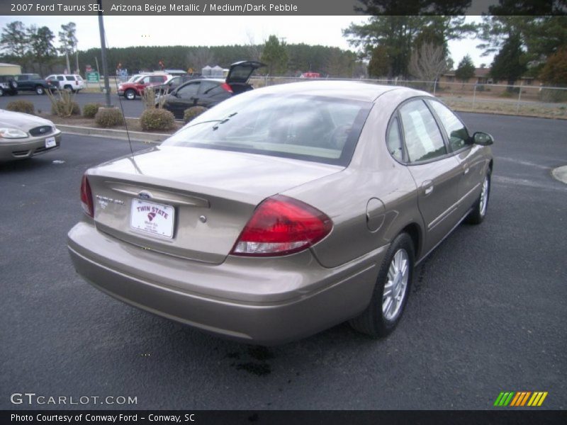 Arizona Beige Metallic / Medium/Dark Pebble 2007 Ford Taurus SEL