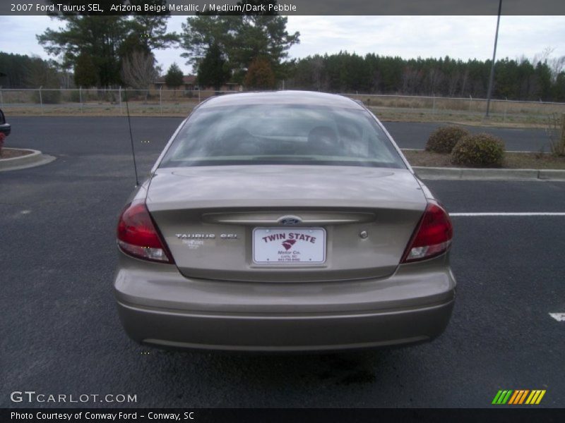 Arizona Beige Metallic / Medium/Dark Pebble 2007 Ford Taurus SEL