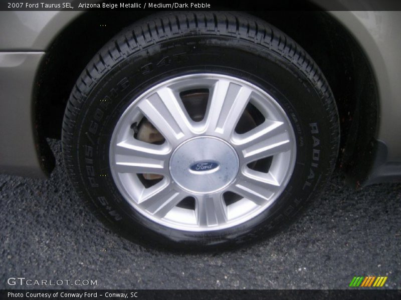 Arizona Beige Metallic / Medium/Dark Pebble 2007 Ford Taurus SEL