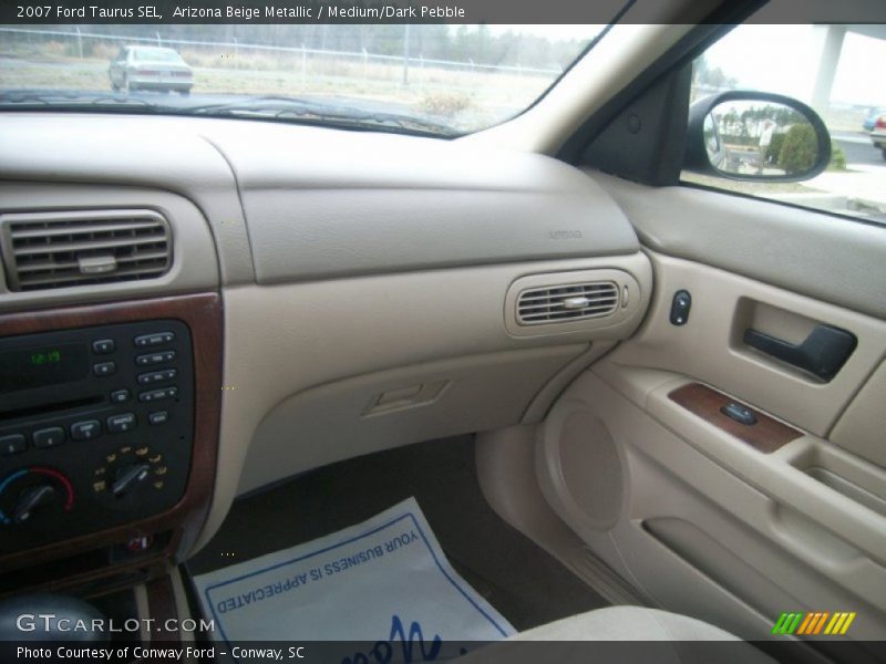 Arizona Beige Metallic / Medium/Dark Pebble 2007 Ford Taurus SEL