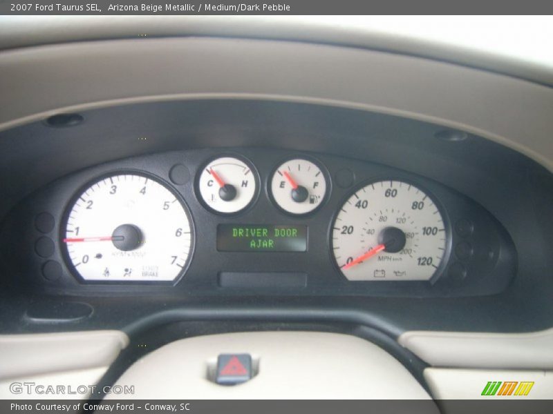 Arizona Beige Metallic / Medium/Dark Pebble 2007 Ford Taurus SEL