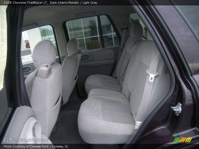 Dark Cherry Metallic / Light Gray 2008 Chevrolet TrailBlazer LT