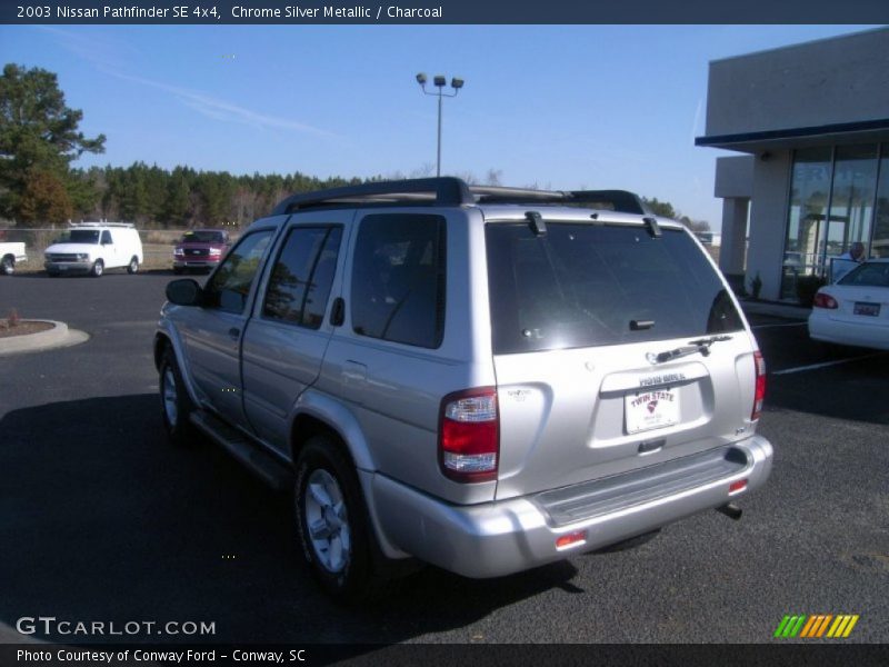 Chrome Silver Metallic / Charcoal 2003 Nissan Pathfinder SE 4x4