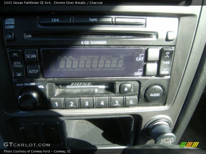 Chrome Silver Metallic / Charcoal 2003 Nissan Pathfinder SE 4x4