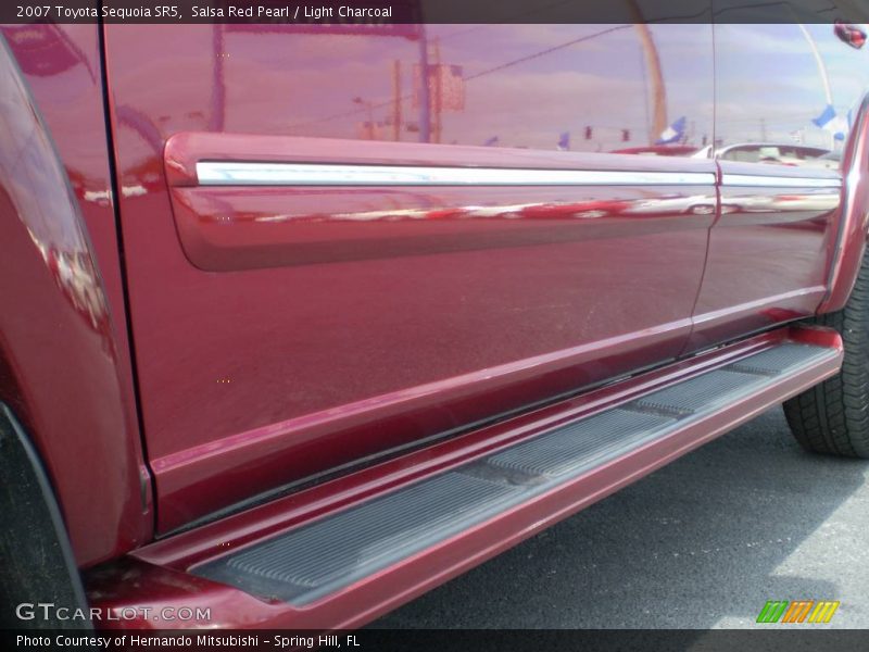 Salsa Red Pearl / Light Charcoal 2007 Toyota Sequoia SR5