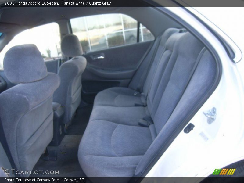 Taffeta White / Quartz Gray 2001 Honda Accord LX Sedan